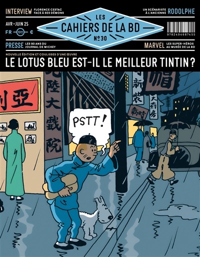 REVIVAL Les Cahiers De La Bd  Le Lotus Bleu Est-Il Le Meilleur Tintin ? 30 by Mu