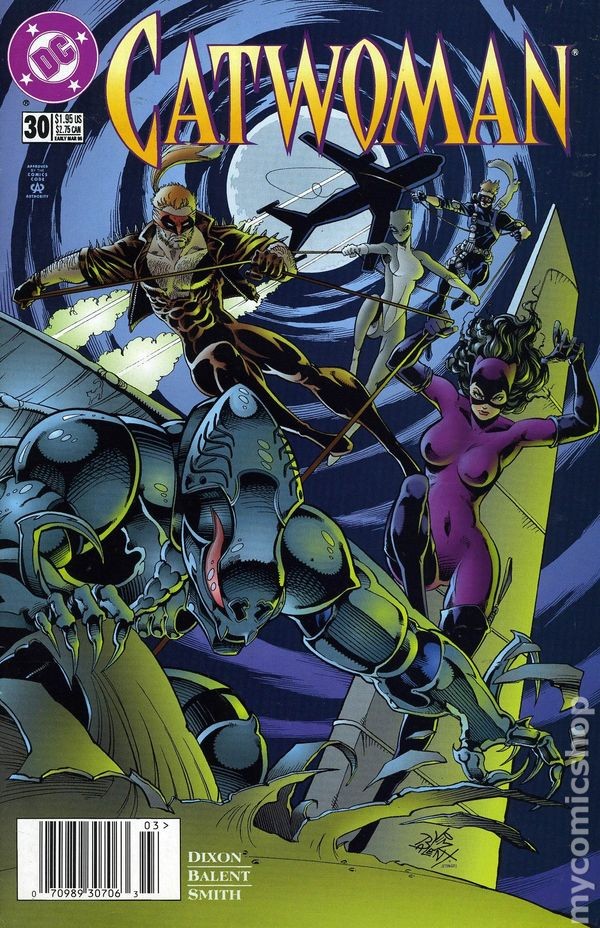 Catwoman #30 VF 8.0 1996 Stock Image