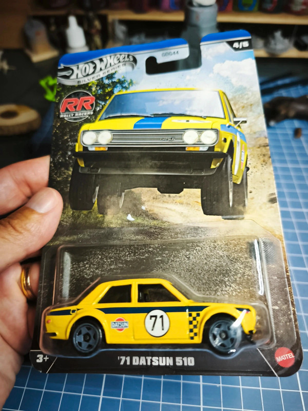 Hot Wheels Silver Series Rally Racers – Datsun 510  Audi Quattro Honda S800 Racing