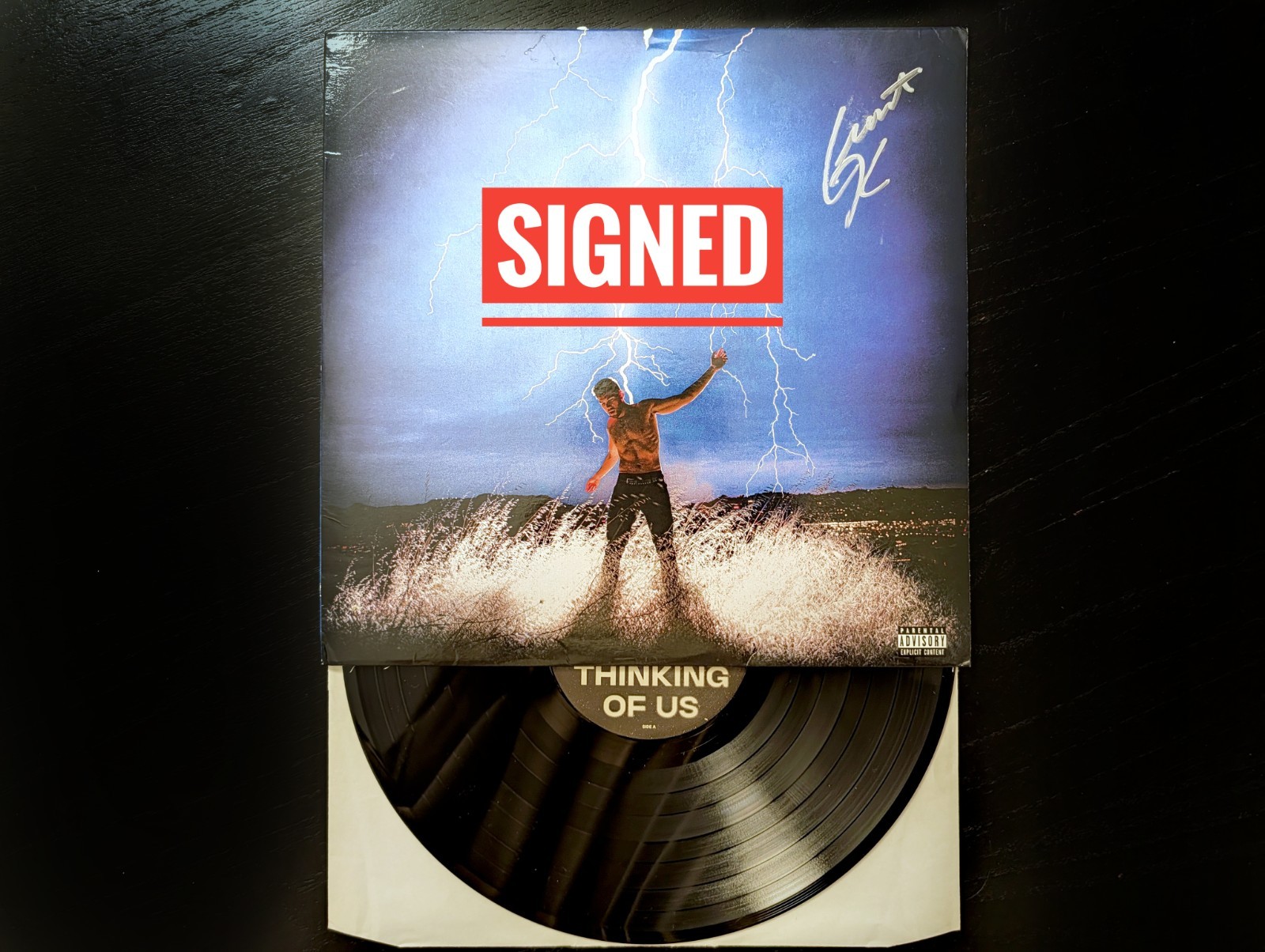 Signed Grant Knoche I Could Die Just Thinking Of Us Deluxe Vinyl Schallplatte LP