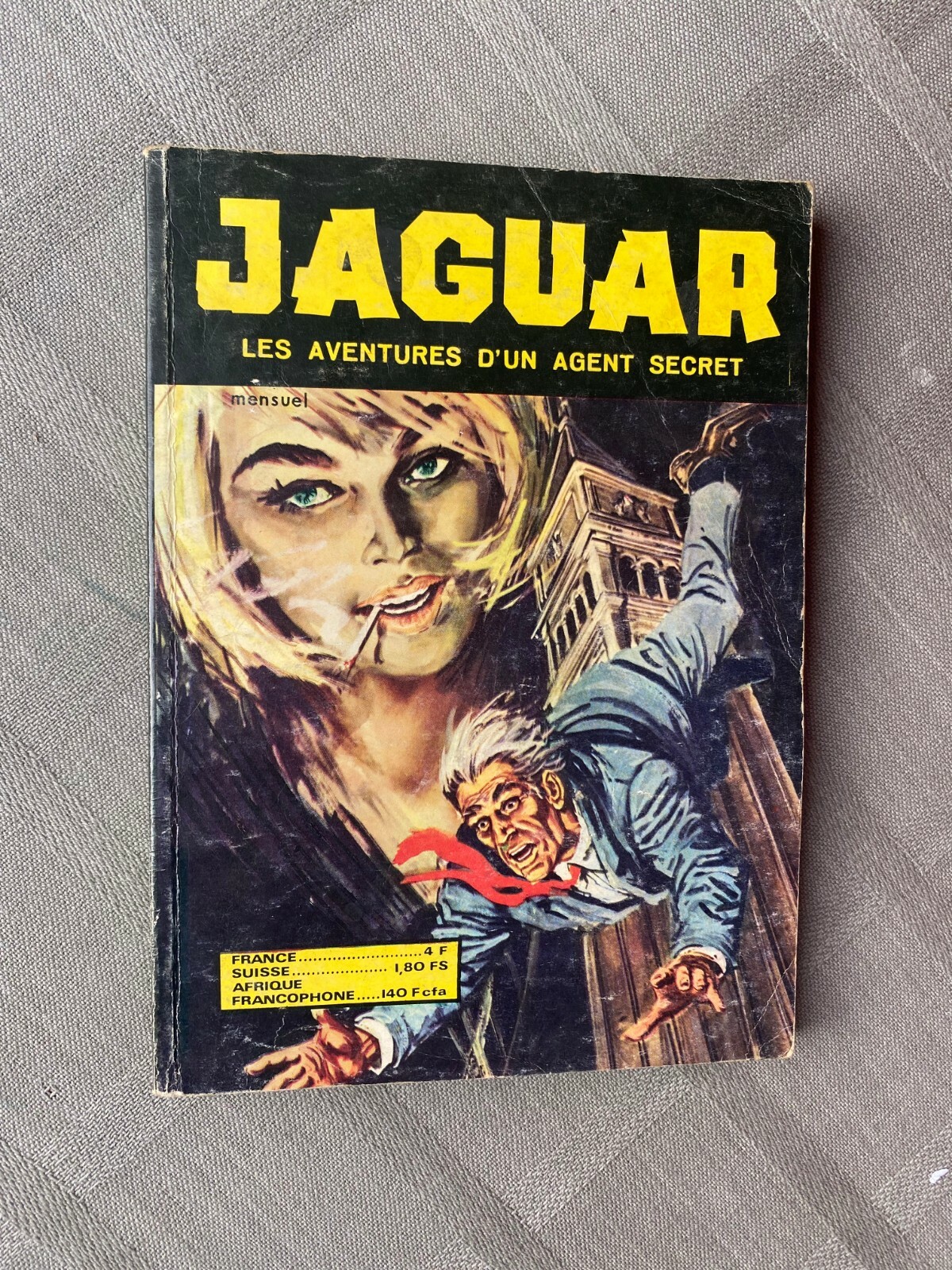 Jaguar, Avventure di Un Agente Segreto N° 103 Mission Venezia IN Condizioni