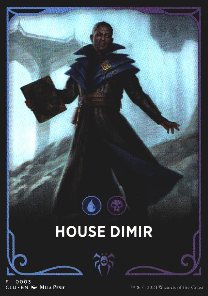 Carta Tema House Dimir 3 Ravnica: Clue Edition T NM Magic: The Gathering