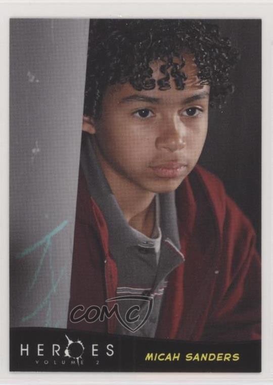 2008 Topps Heroes Volume 2 Characters as Micah Sanders Noah Gray-Cabey #17 0b5