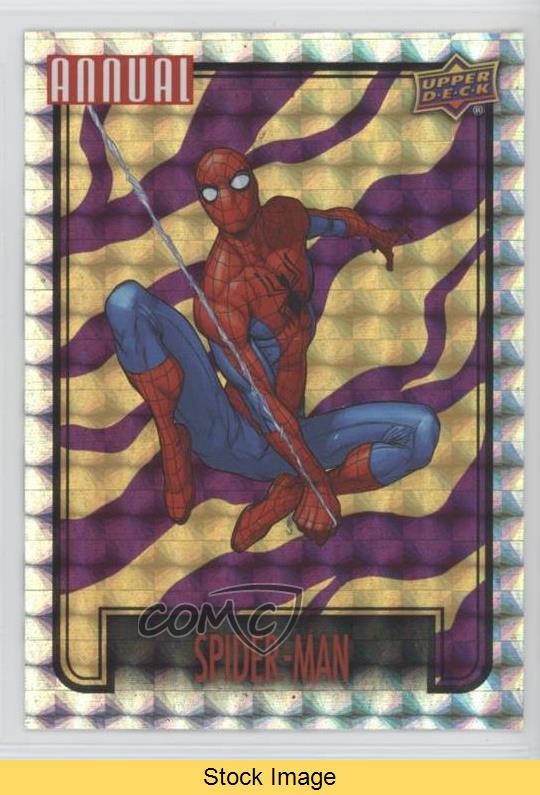 Upper Deck Marvel Annual Backscatters Gold Spider-Man 2022-23 #B11 LEGGI 1d1f