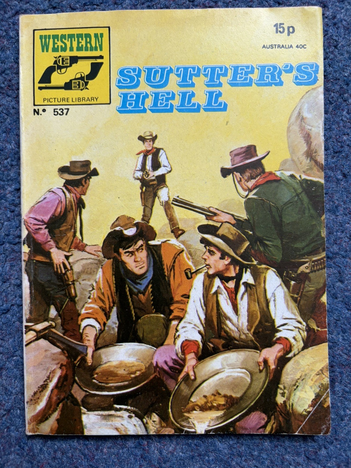 Western Picture Library Comic No. 537 Sutter's Hell