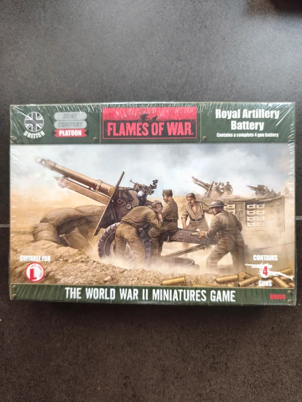 Flames of war Royal artillery Battery