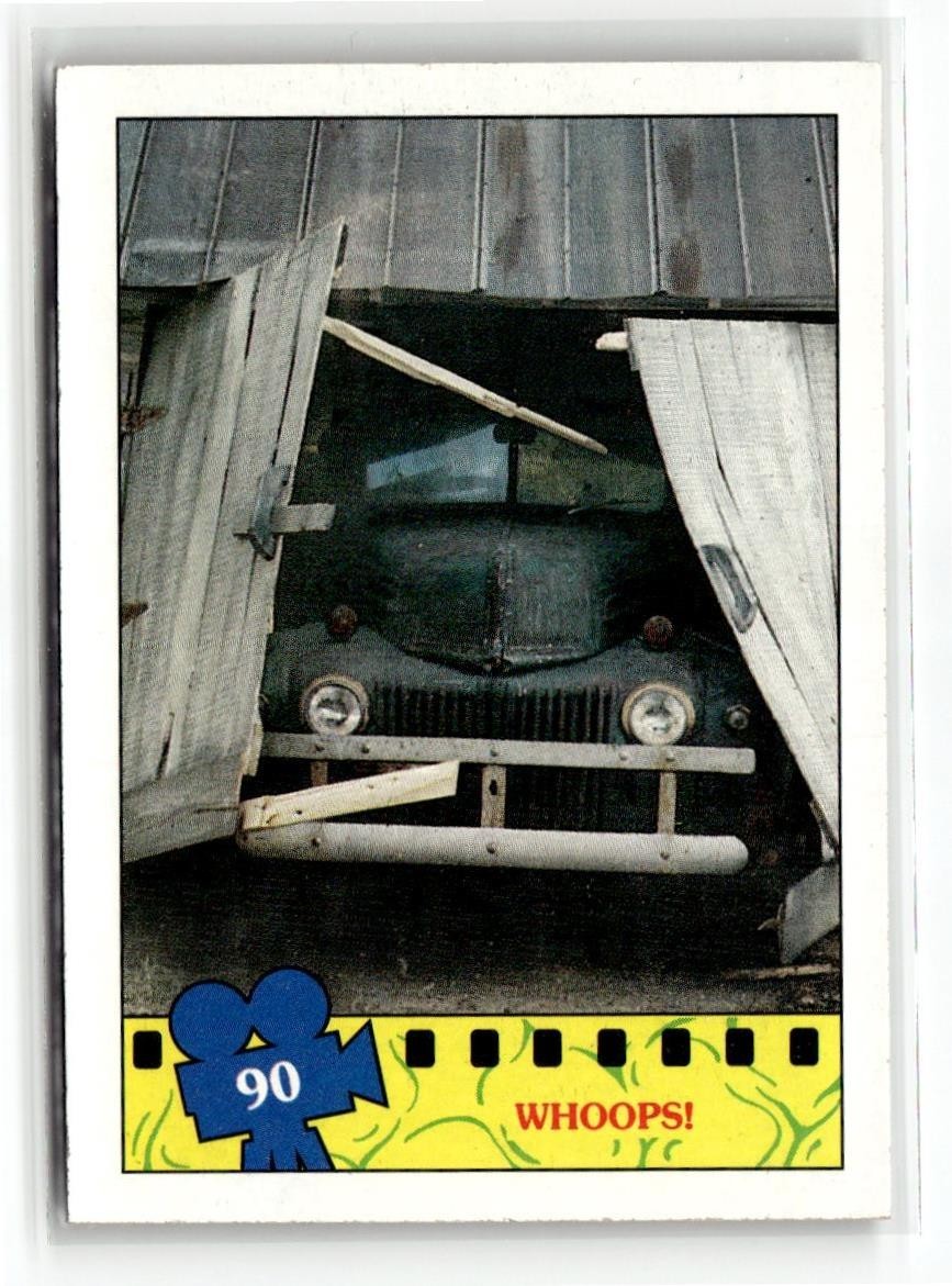 Scheda film Topps Teenage Mutant Ninja Turtles 1990