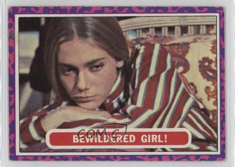 1968 Topps The Mod Squad Bewildered girl! #12 7xr
