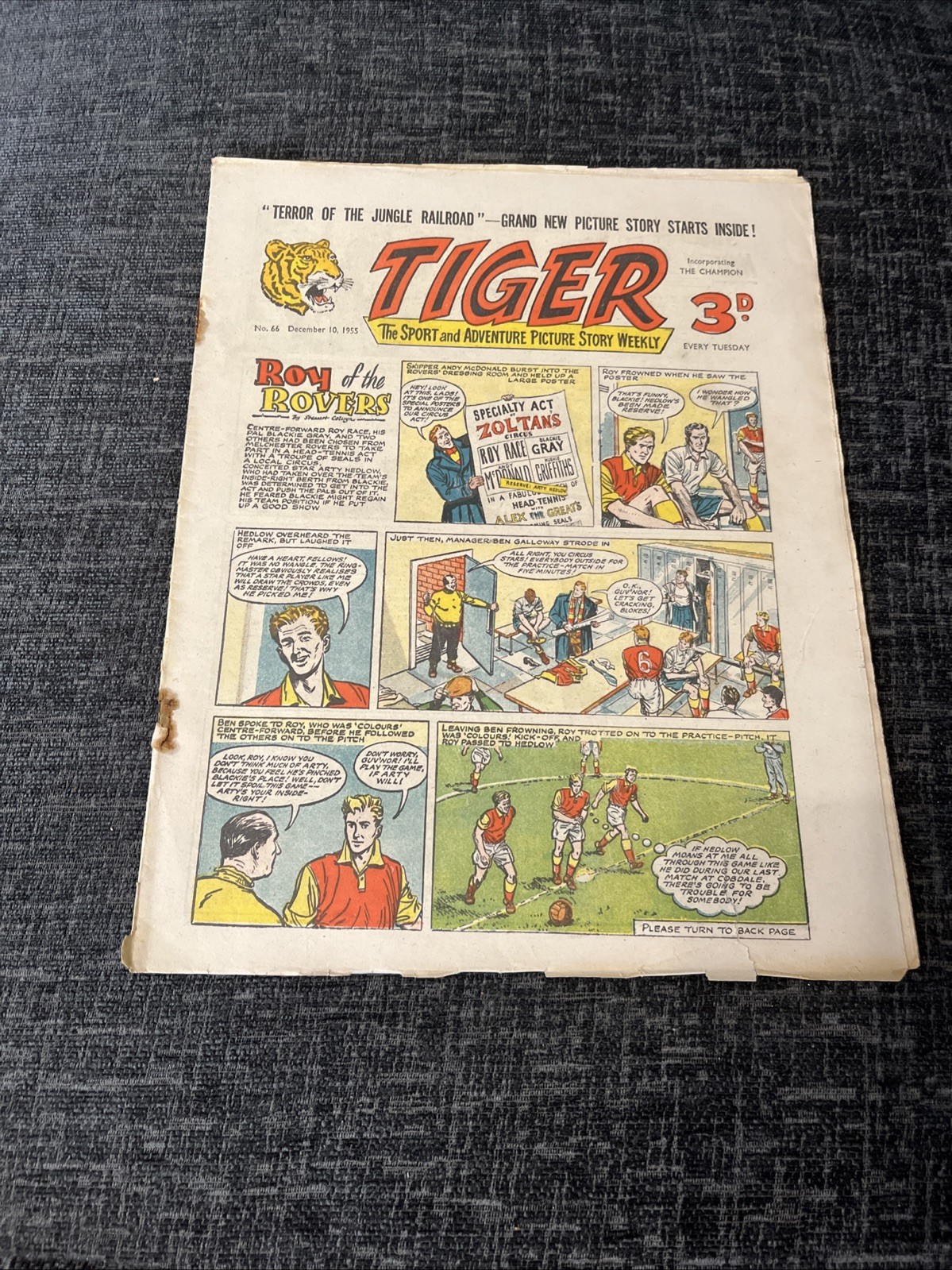 Tiger Comic - #66 - 10 December 1955