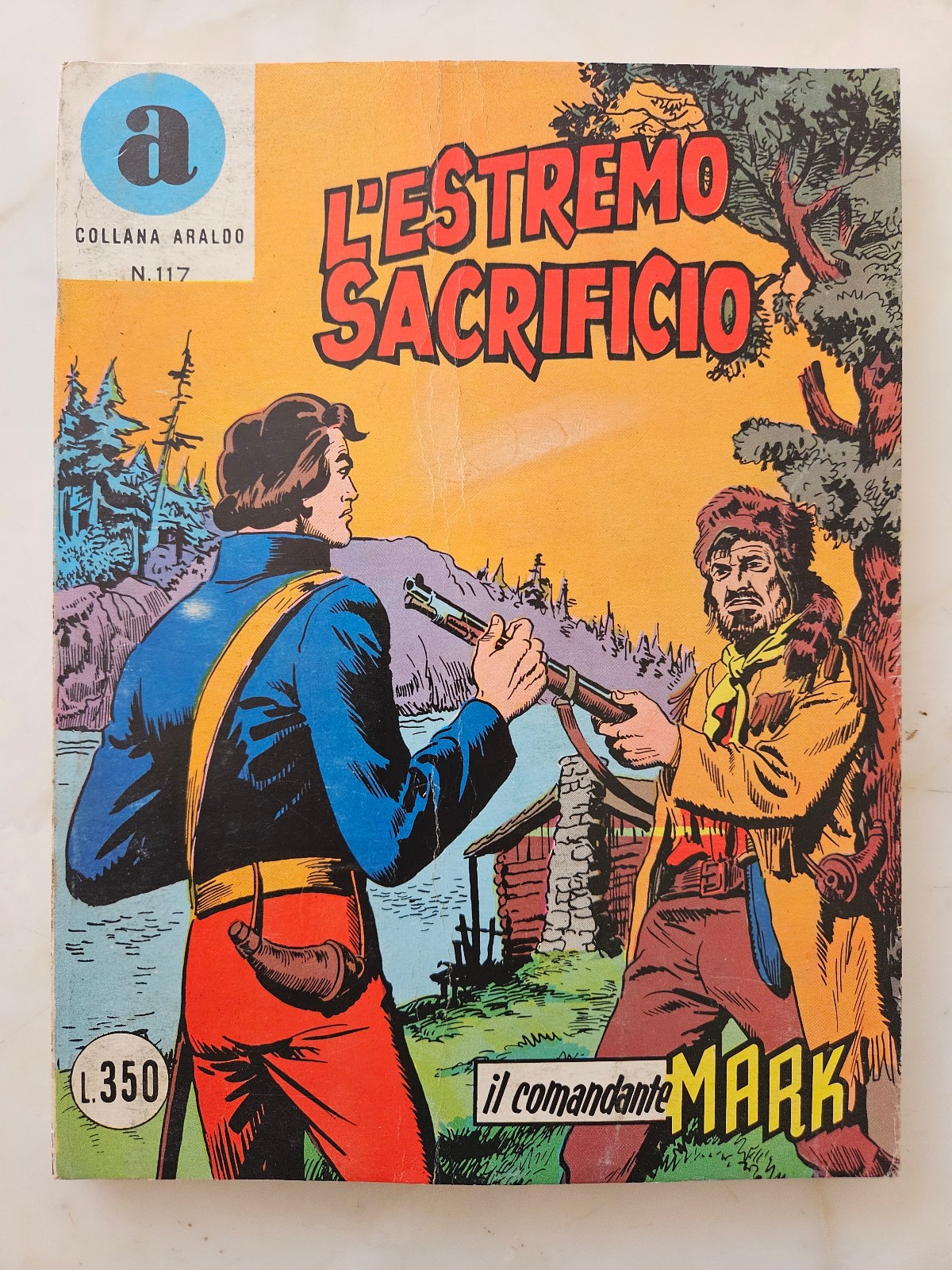 a) IL COMANDANTE MARK Collana ARALDO n.  117  - 1976 -   ottimo