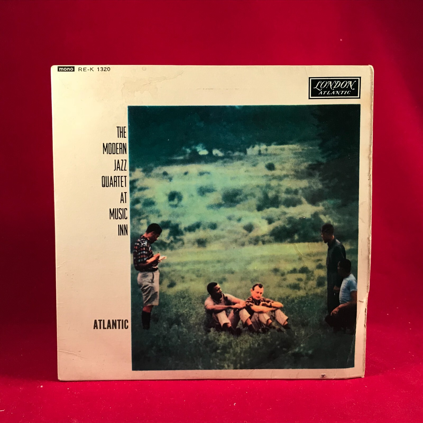 MODERN JAZZ QUARTET At Music Inn 1961 UK 2-track 7" vinyl EP original 45