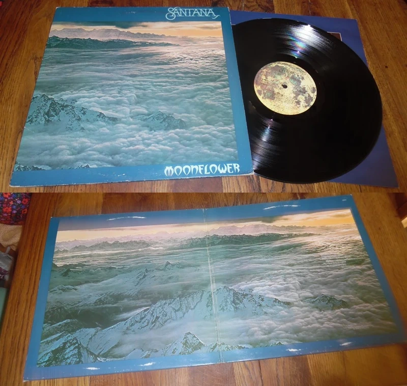 Santana – Moonflower Double LP Org CBS Latin Jazz Rock