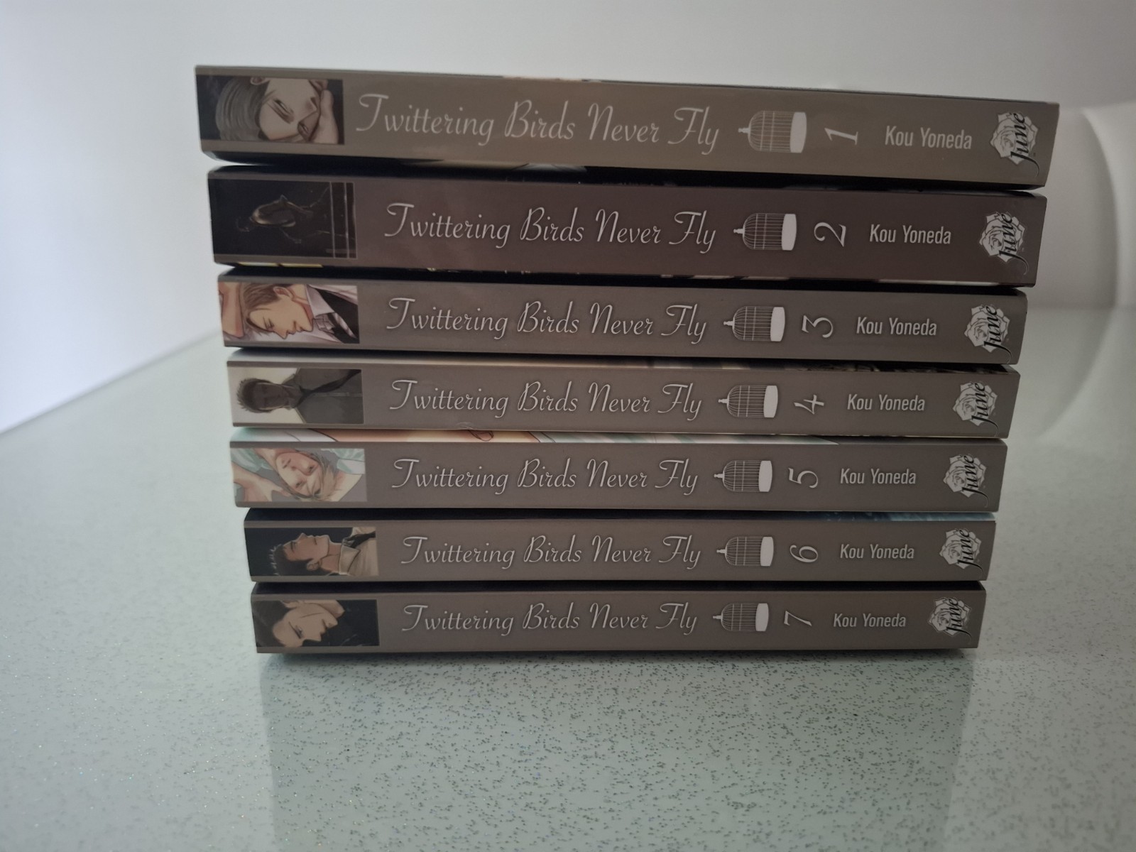 Twittering Birds Never Fly Vol. 1-7 English Manga Set