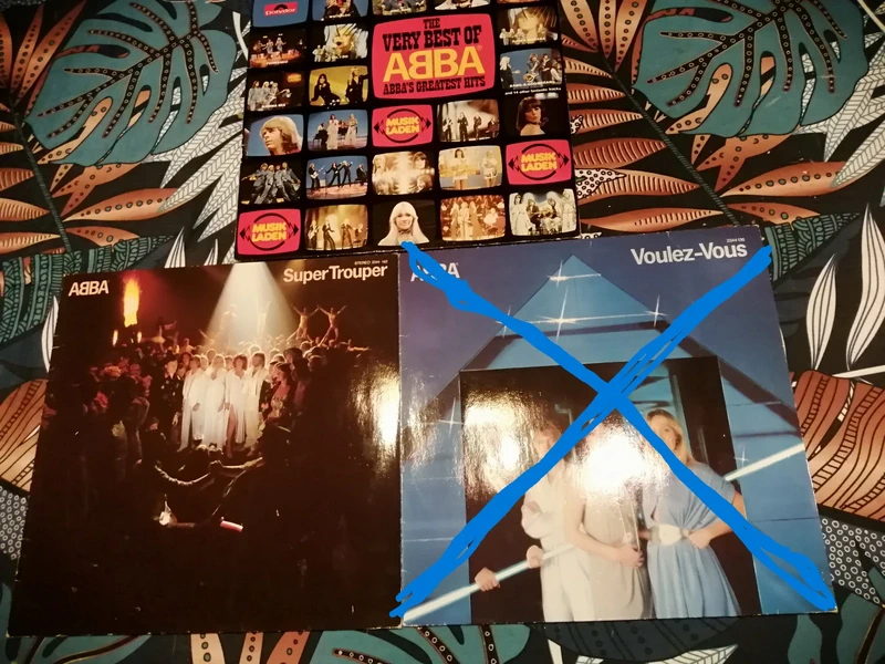 Disques vinyles Abba 2 Albums