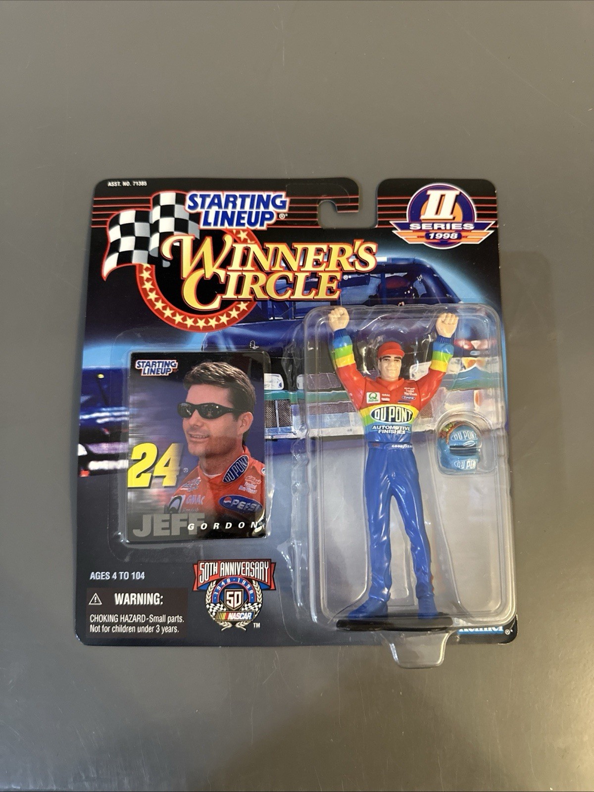 Kenner Starting Lineup Winners Circle 1998 Modellino Jeff Gordon Serie II