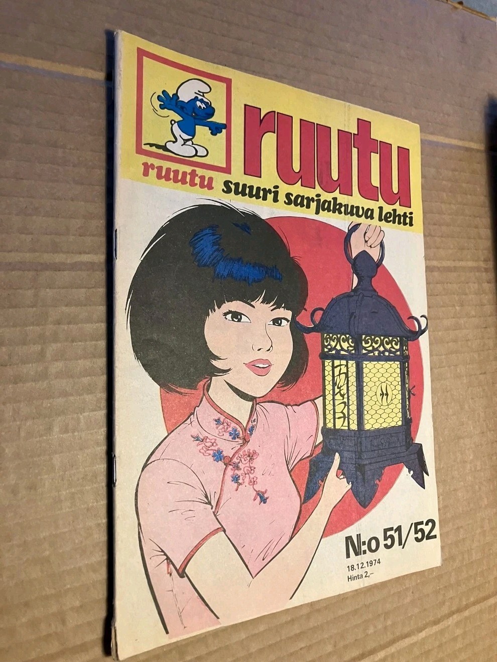 Yoko Tsuno 1974 fumetto finlandese Finlandia...