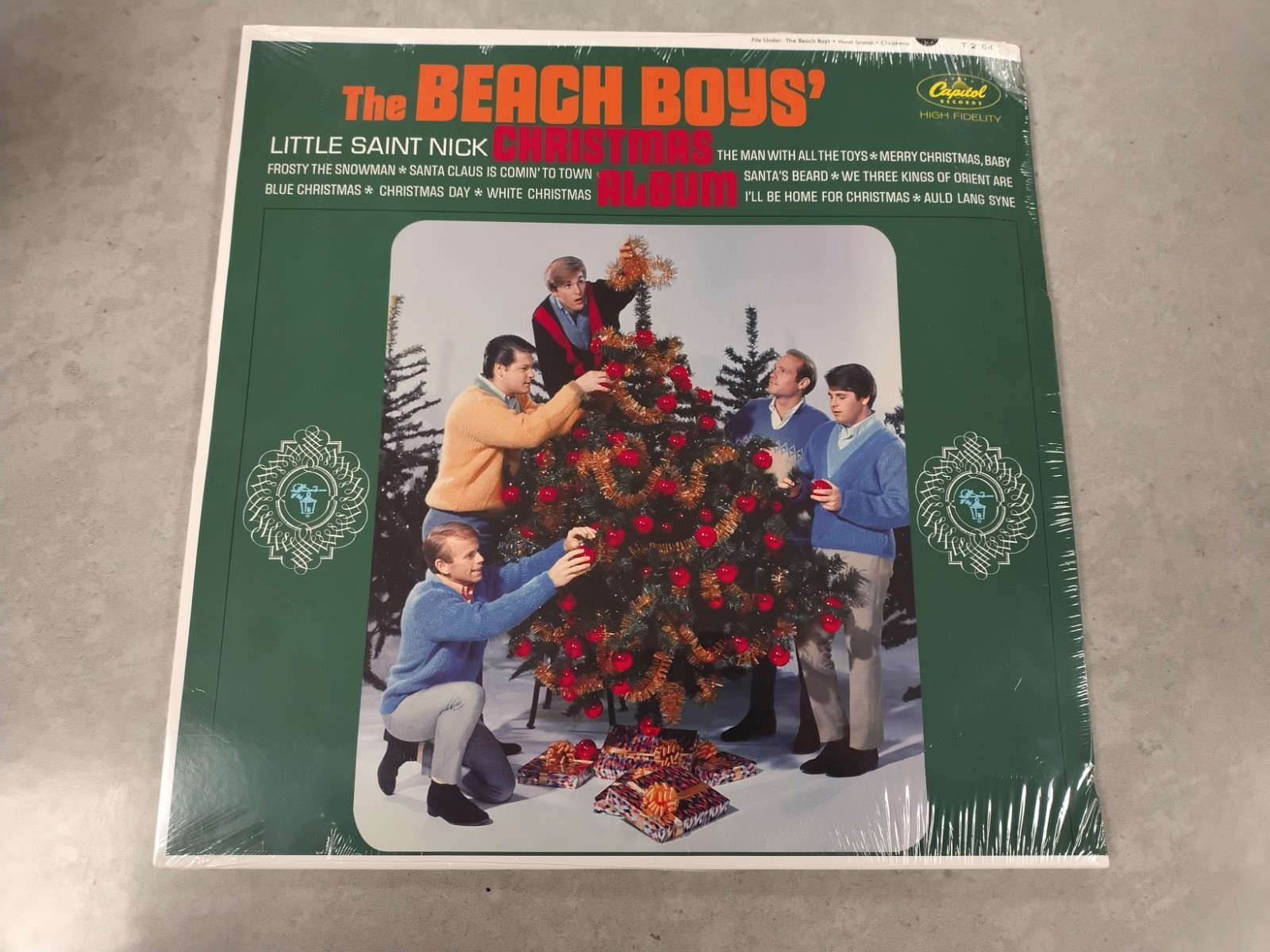 The Beach Boys' Christmas Album LP Capitol T 2164 Mono Reissue SEALED Vinyl