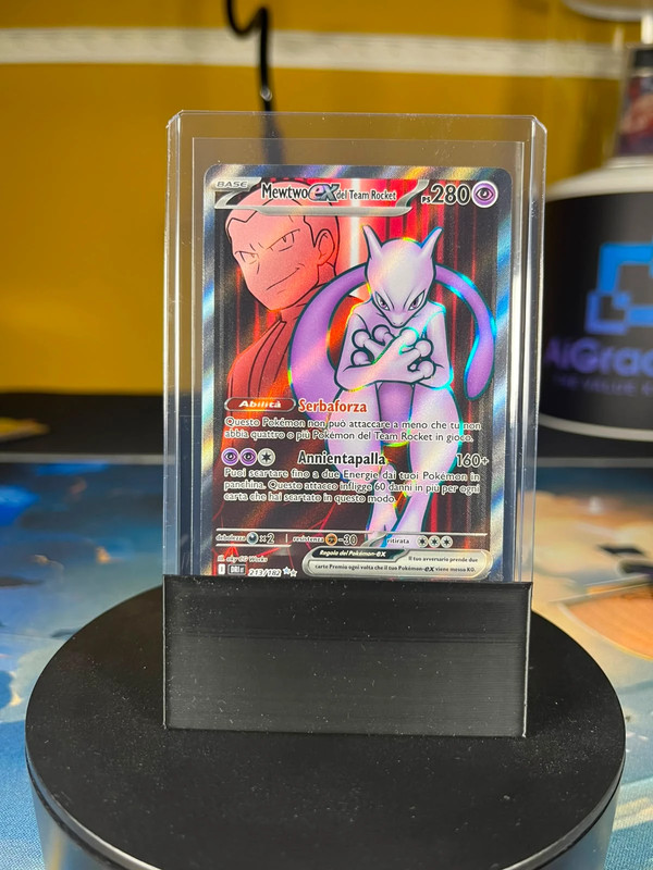 Mewtwo ex del Team Rocket(Full-Art | 213/182)Team Rocket's Mewtwo ex Rivali Predestinati