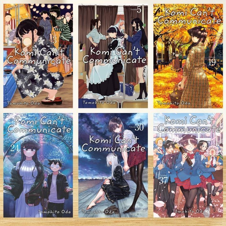 Komi Cant Communicate Manga vol 1-37 - Set mezzo/completo inglese 