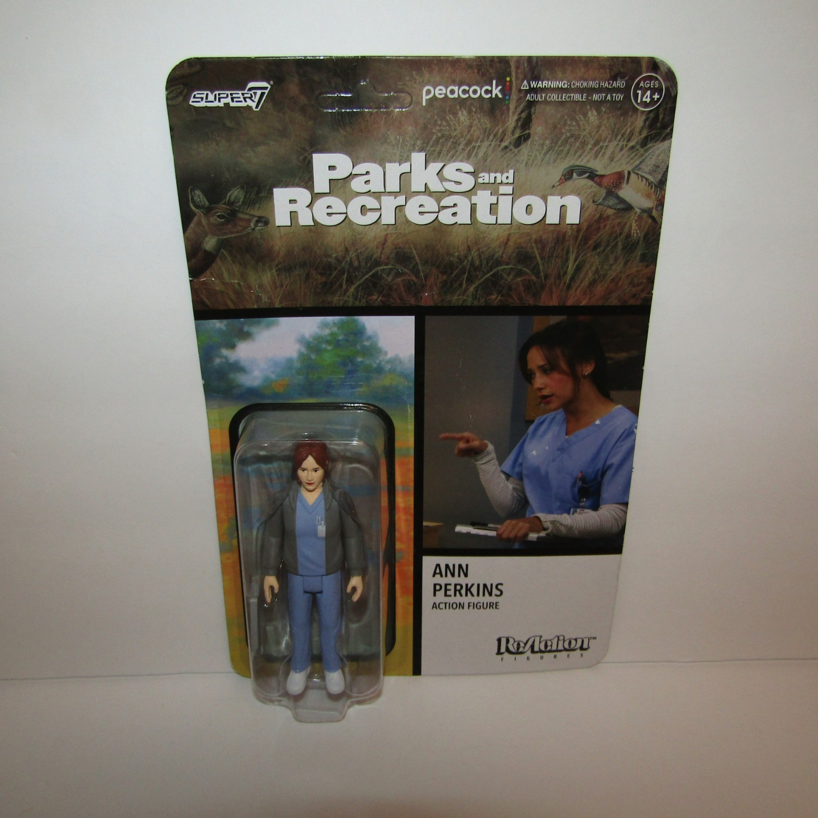 Parks and Recreation Nurse Ann Perkins Super7 Modellino ReAction 3,75" Nuovo