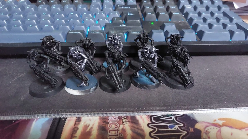 warhammer 40000 necrons Guerrier Nécrons faucheuse Gauss