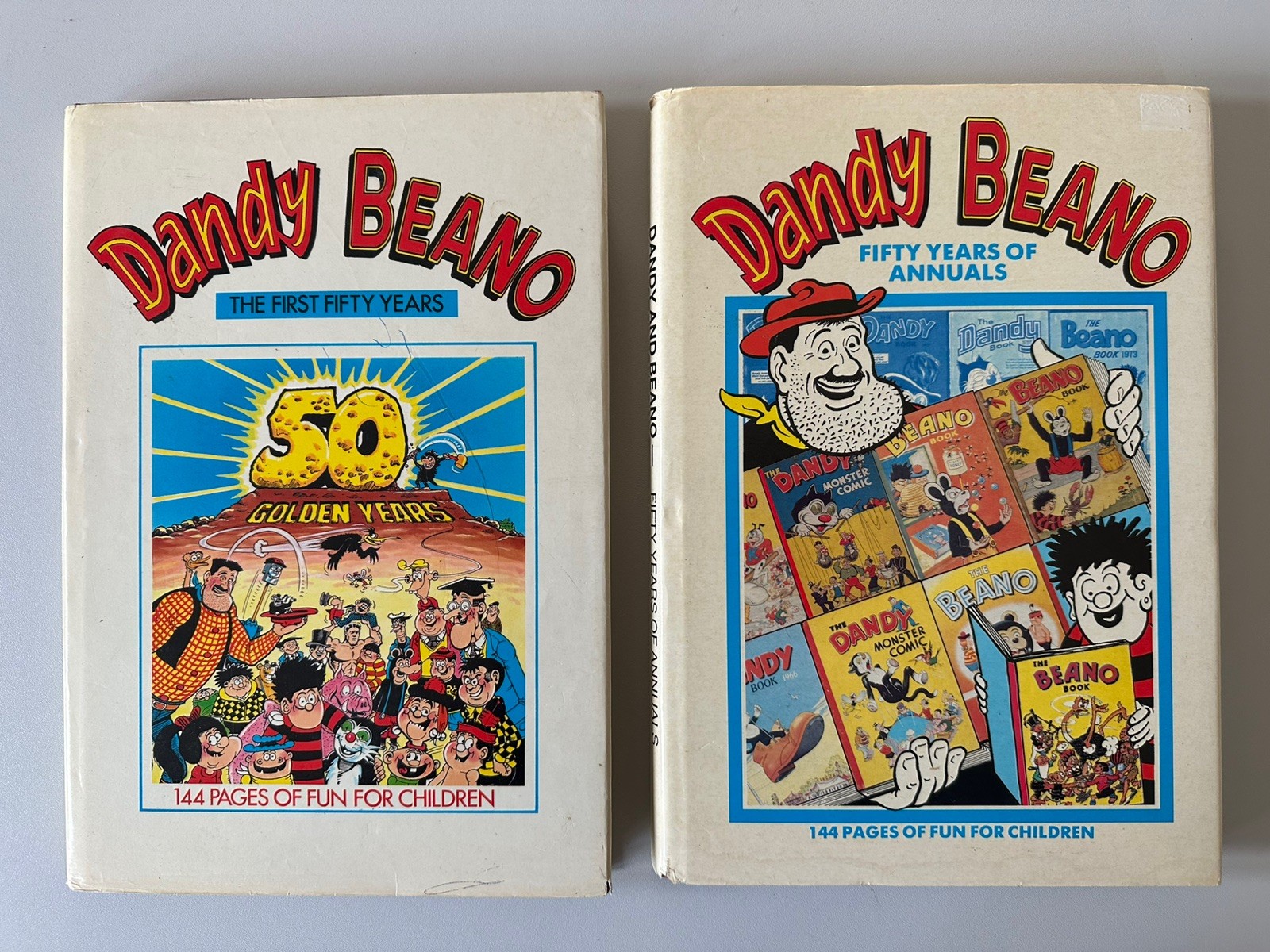 Beano & Dandy, Fifty Years. The first fifty years & Fifty years of annuals