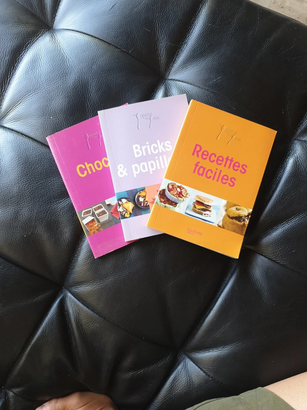 Lot livres de recettes
