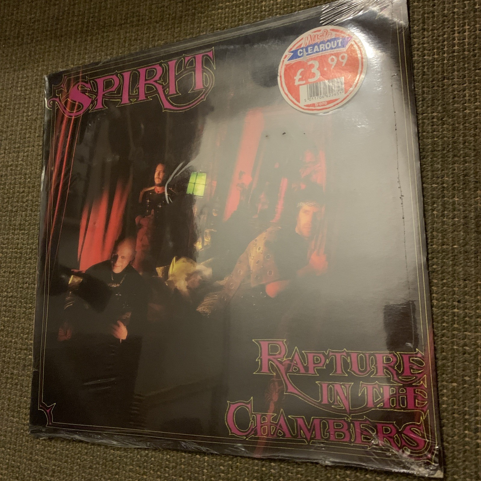 Spirit VINYL - Rapture in the Chambers (sealed Copy)