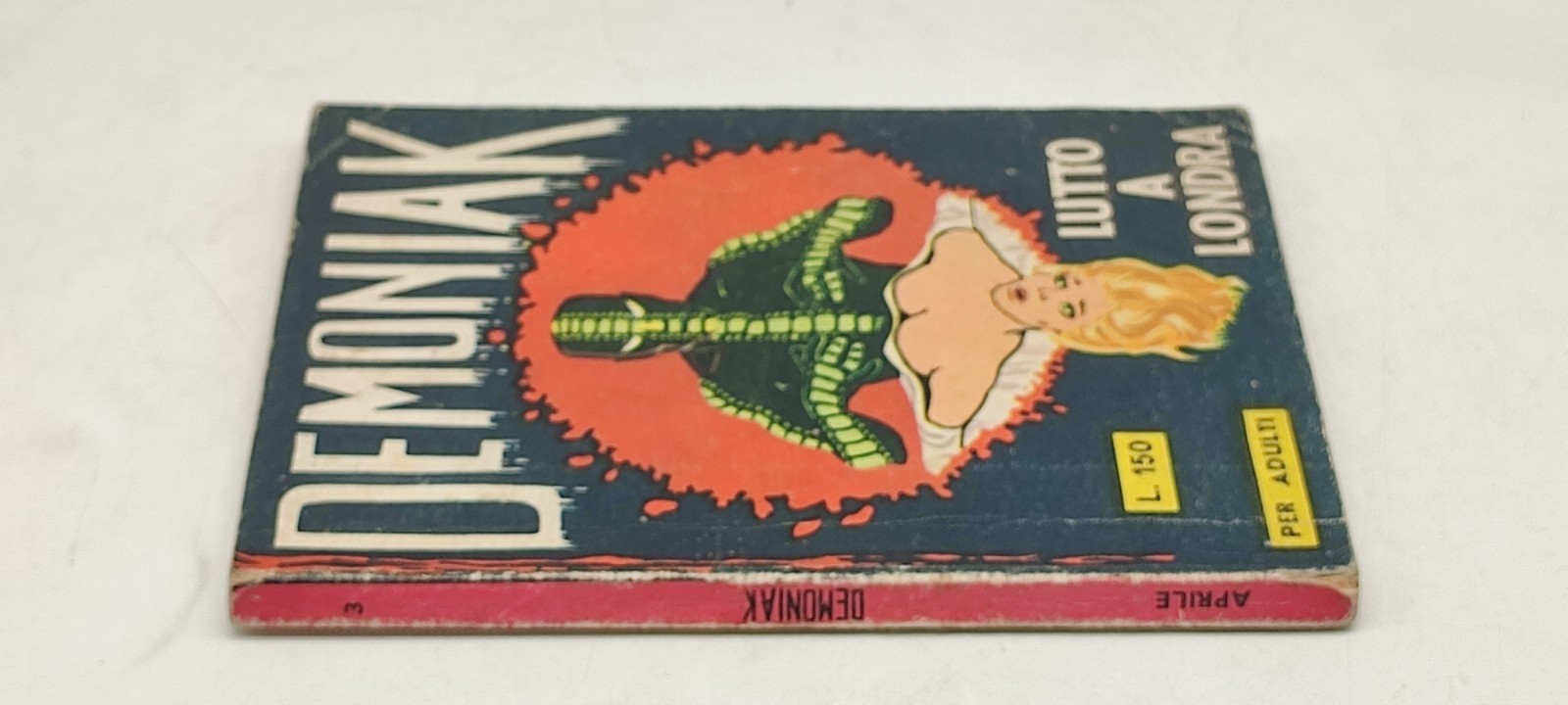 Demoniak 3 Lutto a Londra Cofedit 1965 Buono No Busta [y12]