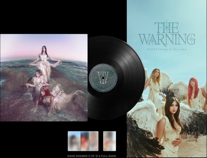 The Warning Everything’s Falling First Pressing 180g Audiophile Edit. Vinyl