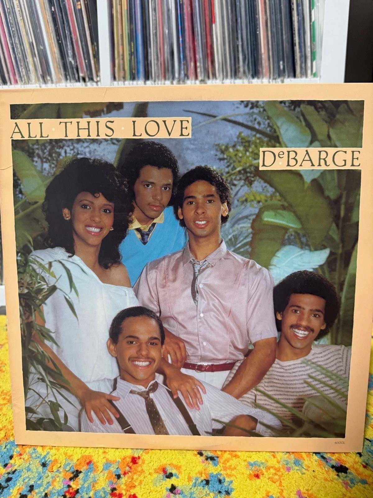 DeBarge - All This Love - Vinyl LP 1982 Gordy 6012GL - R&B & Soul VG+
