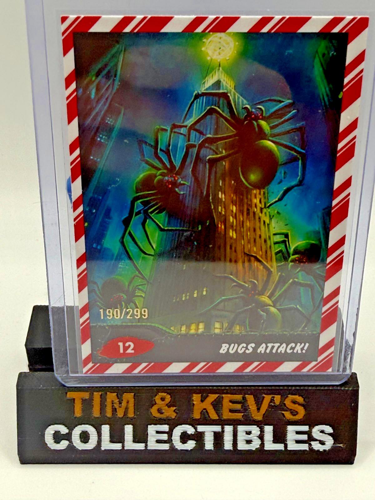 2026 Topps Mars Attacks XMAS Bugs Attack! #12 Candy Cane 190/299