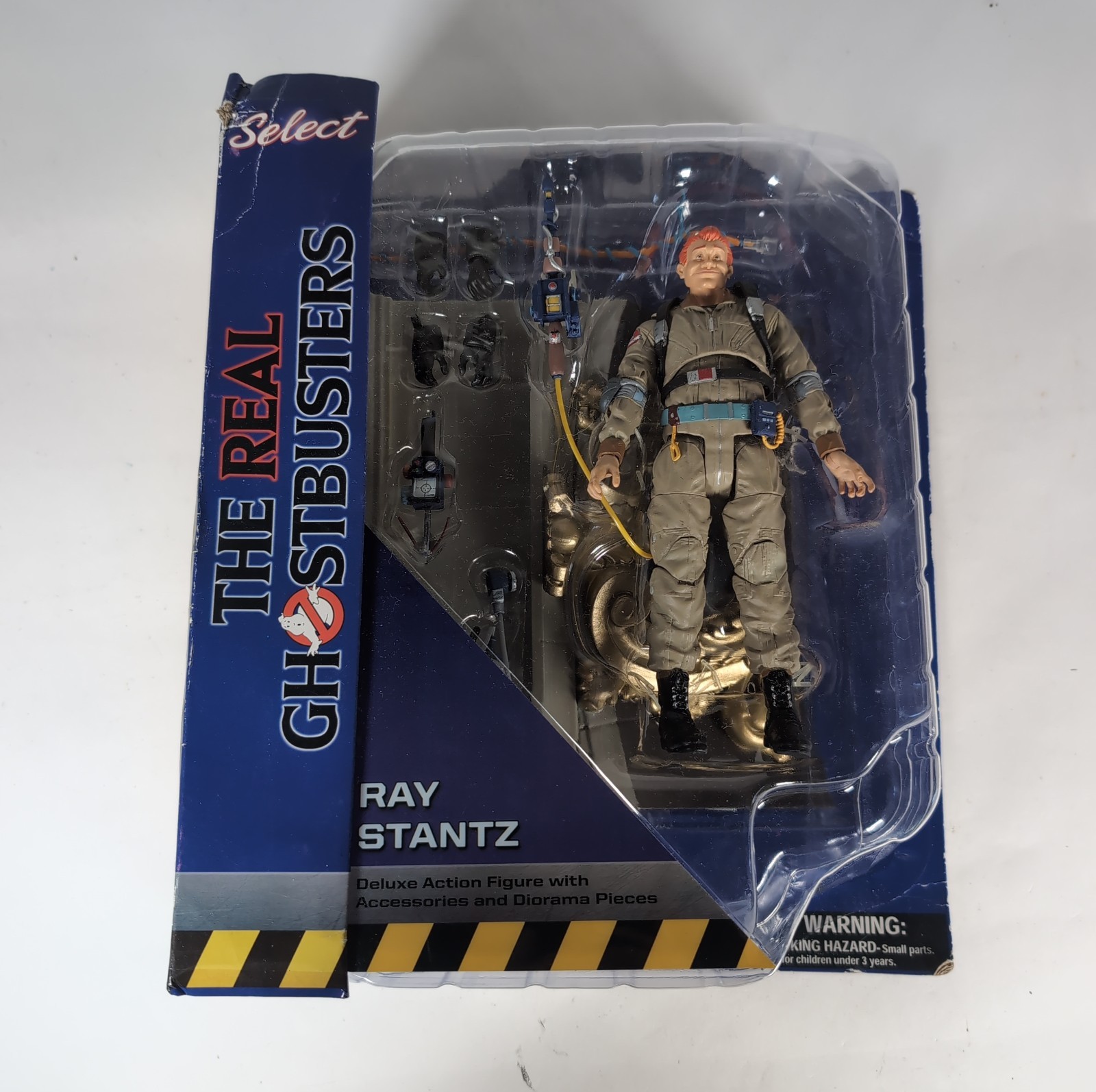Modellino Diamond Select The Real Ghostbusters cartone animato Ray Stantz 7" in scatola