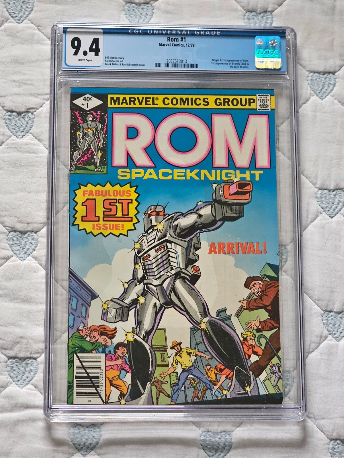 Rom #1 CGC 9.4 Comic Book 1979