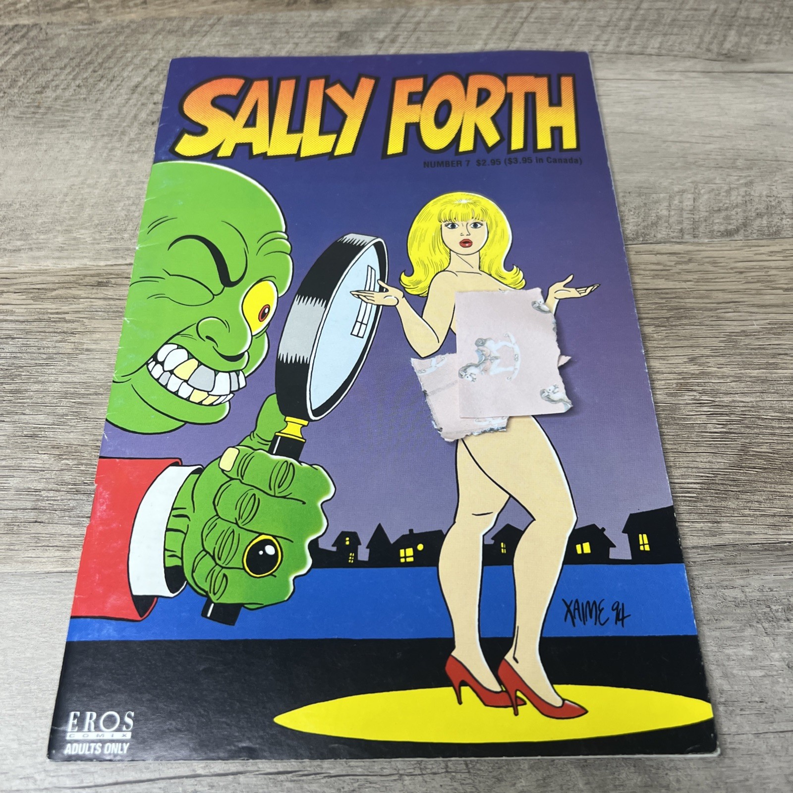Sally Forth 7 Wallace Wally Wood Jaime Xaime Hernandez Fantagraphics 1993 
