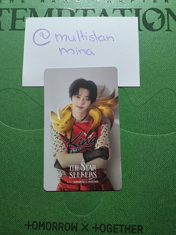 TXT The Chaos Chapter Yeonjun Photocard