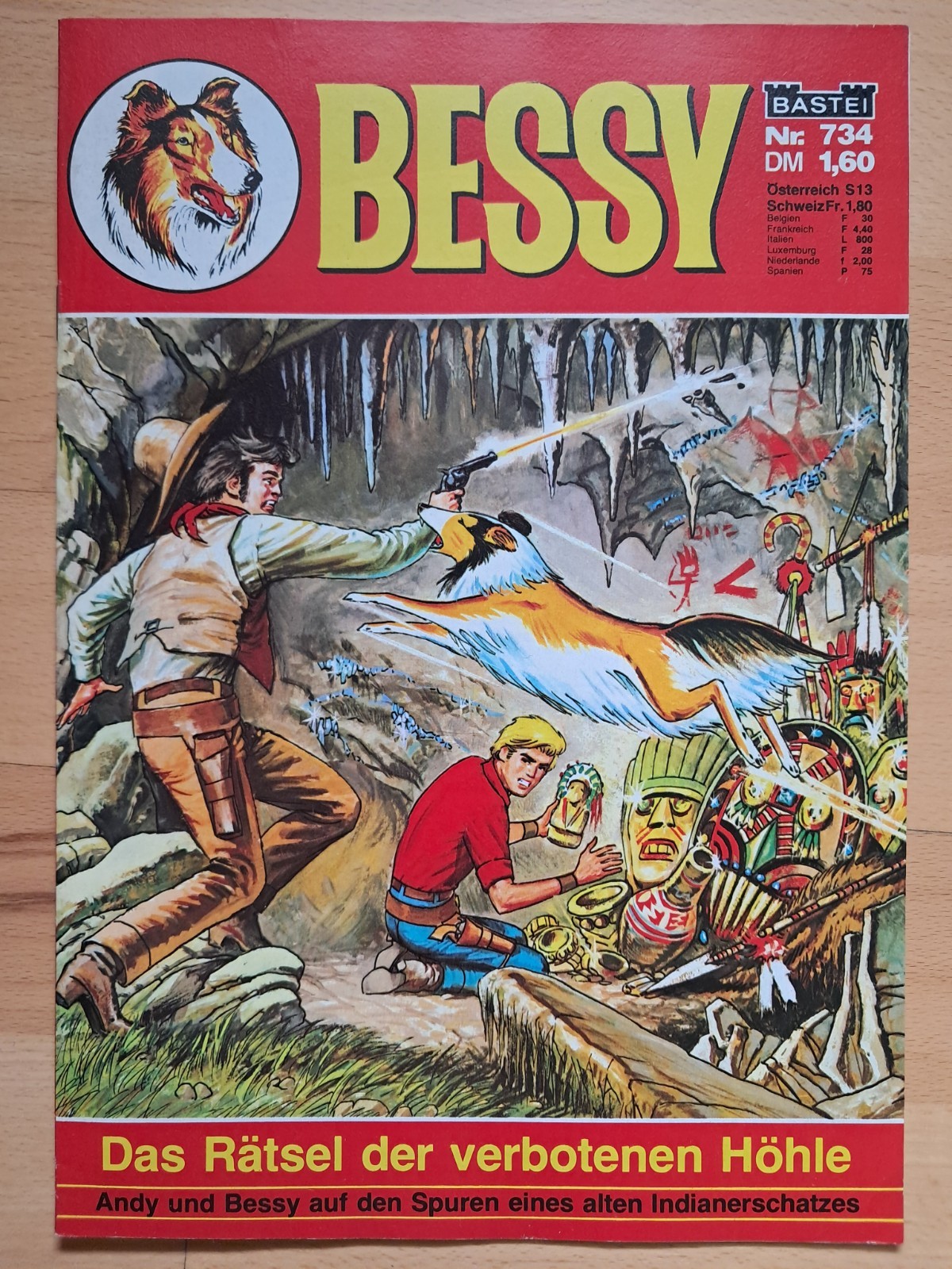 Bessy n.734 - TOP ORIGINALE PRIMA EDIZIONE WESTERN BASTEI COMIC Willy Vandersteen