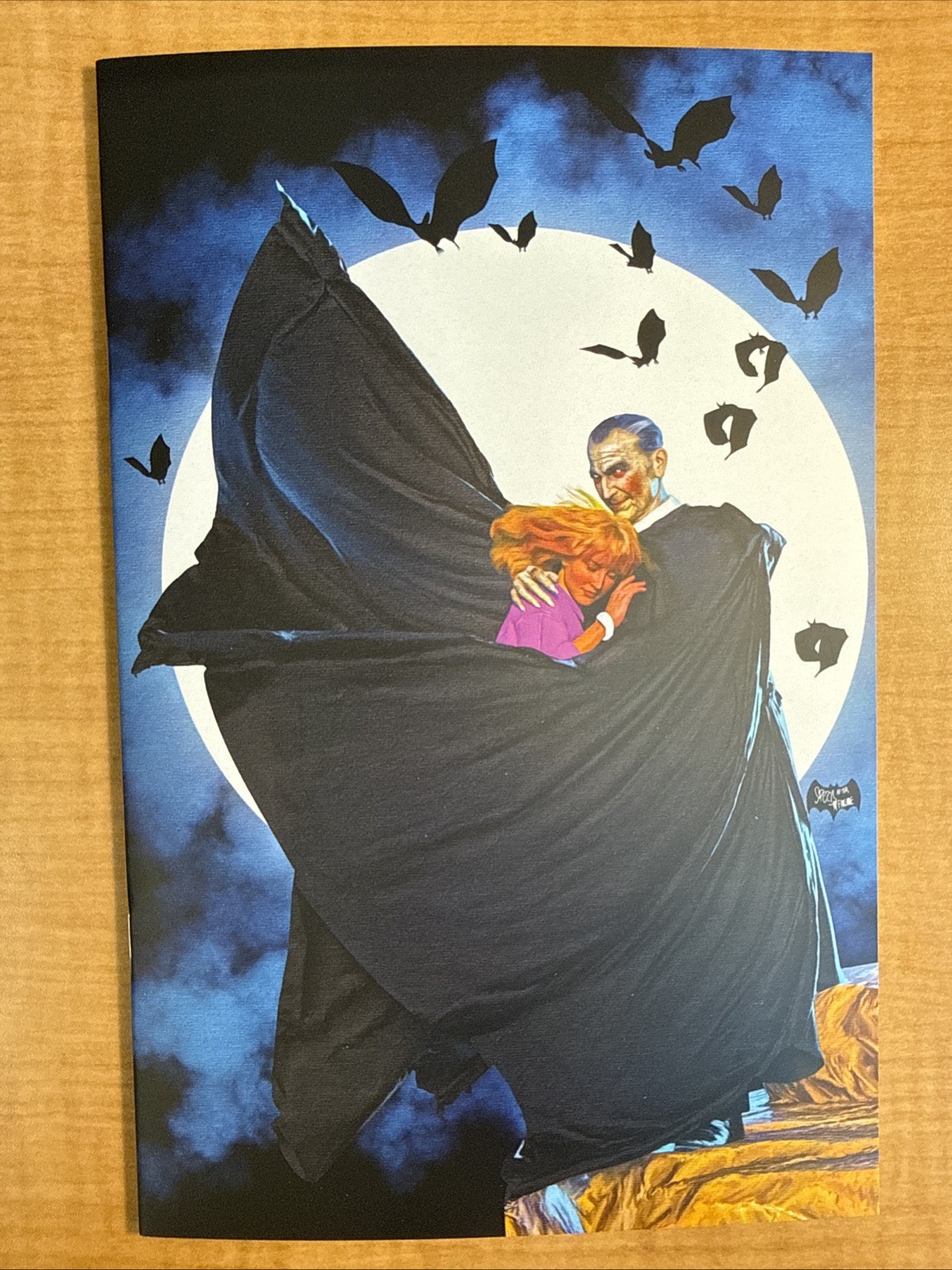 Mark Spears Monsters #1 - 2026 NYCC Blue Virgin Batman 423 Homage Ltd 200 • quasi nuovo ++