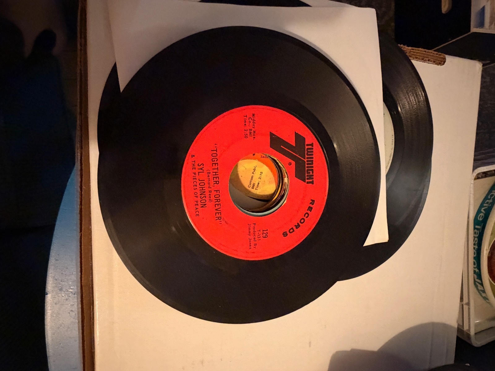 Syl Johnson & The Pieces Of Peace Concrete Reservation Twinight 129 45 1970 Soul