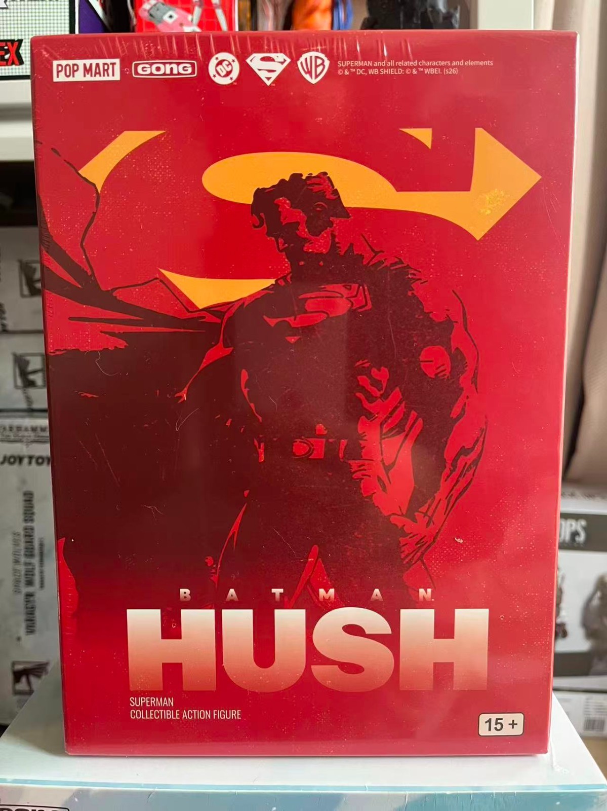 Pop Mart X Gong Batman: Hush Series-Superman Action Figure Giocattolo Nuovo