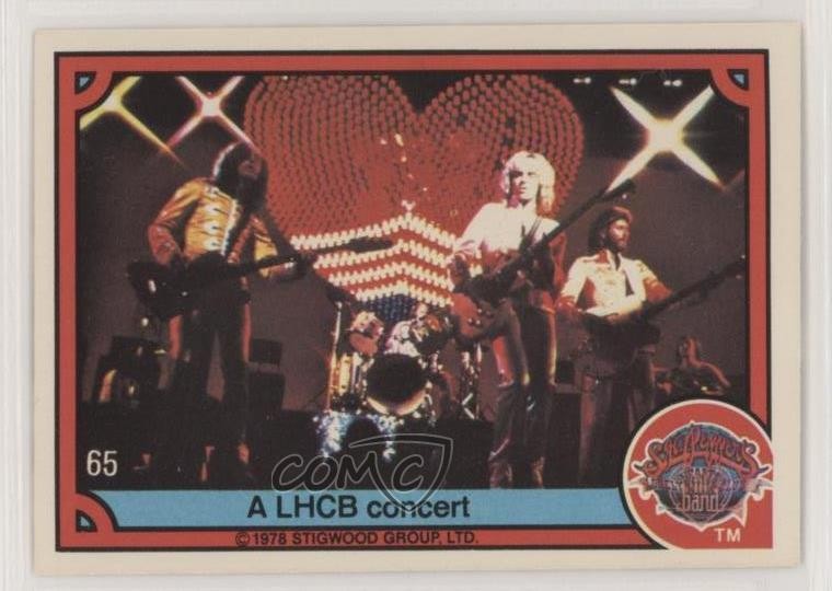 1978 Donruss Sgt Pepper's Lonely Hearts Club Band A concerto LHCB #65 z6d