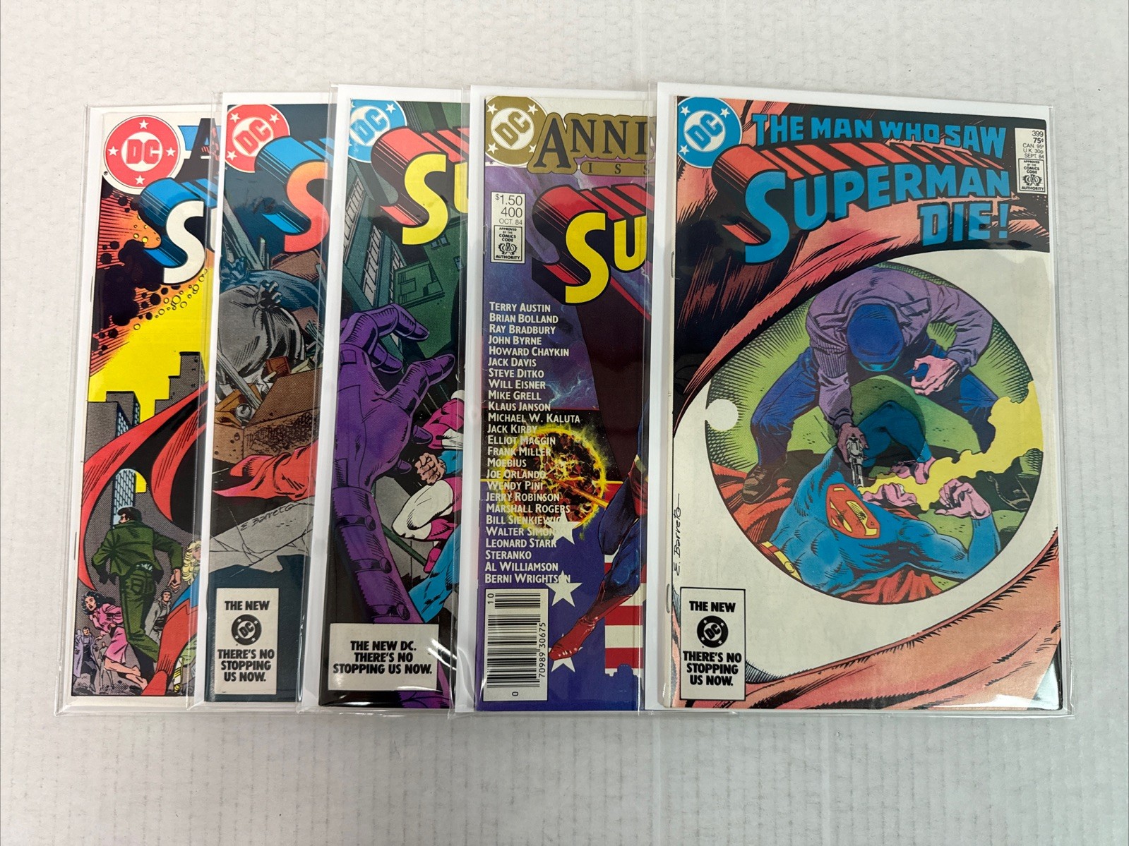 Superman #399-402 + Annual 10 Vol 1 1939 Series DC Comics 1984 Lot Of 5 Key 400