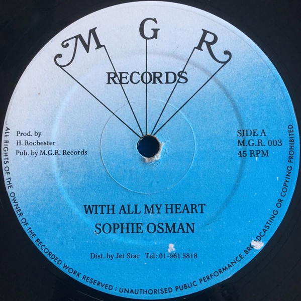 Sophie Osman - With All My Heart (12") (Very Good Plus (VG+)) - 4336123527