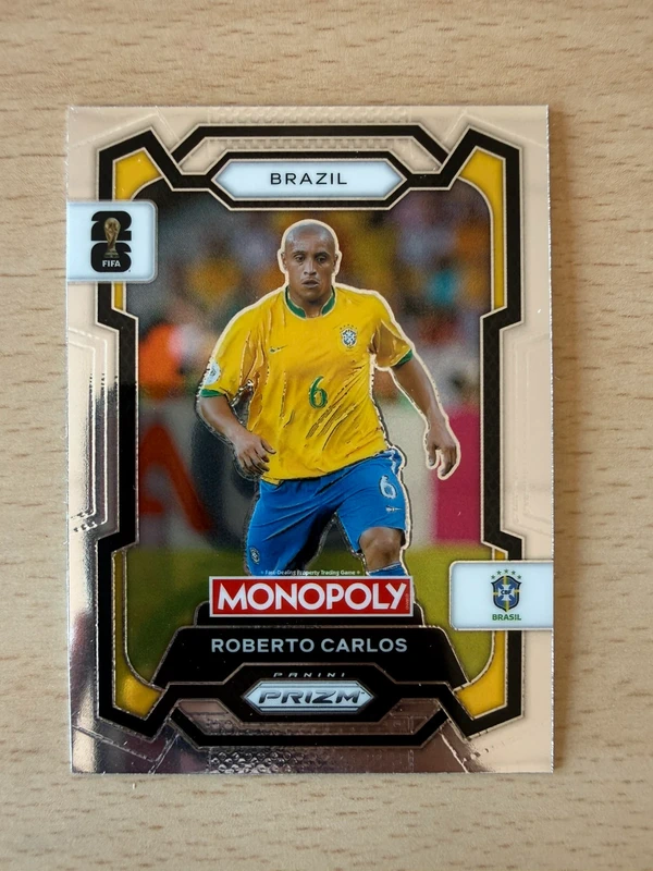Roberto Carlos #17 Panini Prizm Monopoly 2026 Brésil
