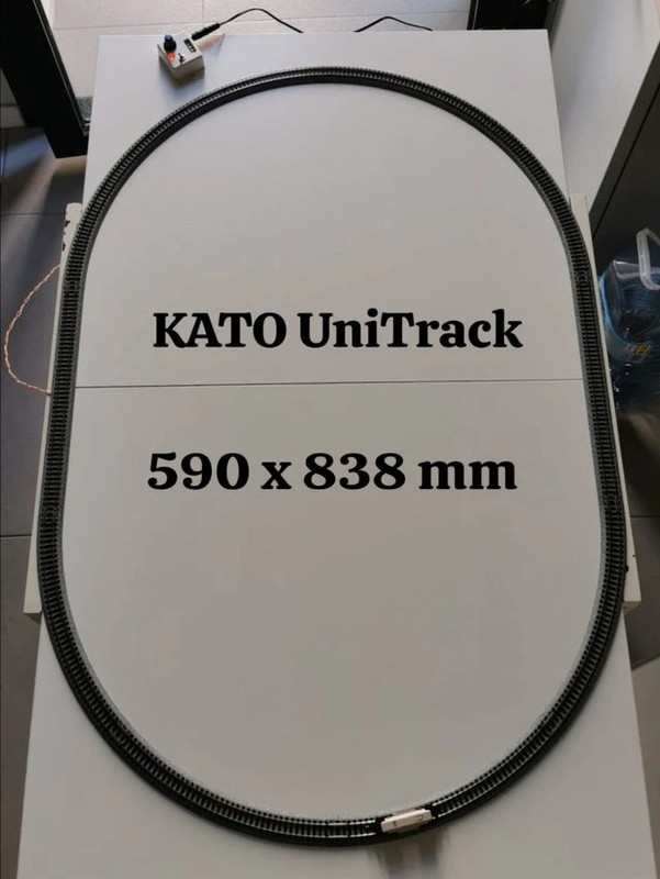 KATO N Kit Maqueta Tren Eléctrico Circuito de vías UniTrack escala échelle N gauge