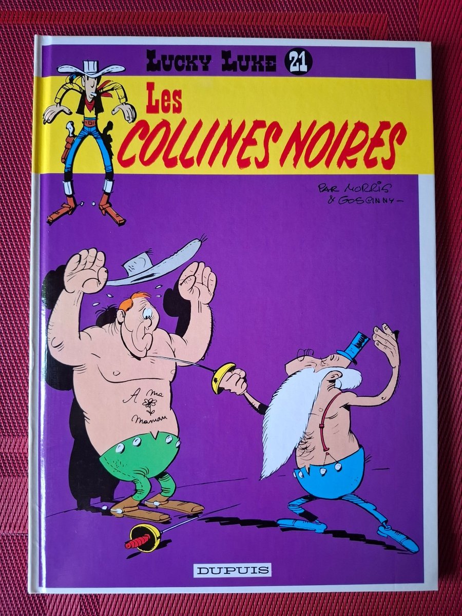 Lucky Luke - Tome 21 - Les Collines Noires - 1988 - NEUF