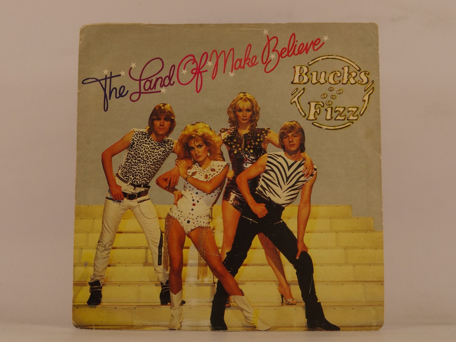 BUCKS FIZZ THE LAND OF MAKE BELIEVE (125) 2 Track 7" Single plus Picture Sleeve 