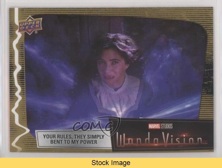 2022 Marvel Studios' WandaVision Gold Agatha Harkness #68 READ 0w6