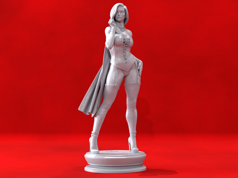 Emma Frost (The White Queen) - Marvel X-Men. Garage Kit