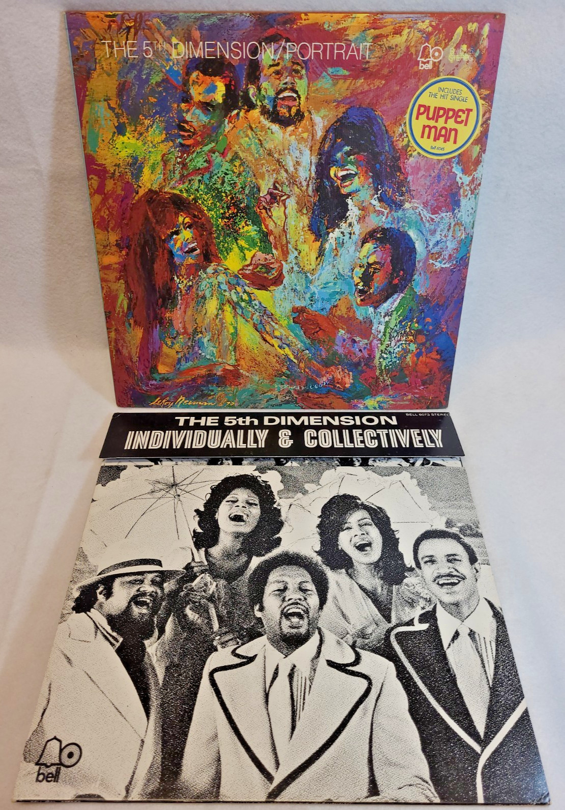 The 5th Dimension Vinyl Record LP Lot - Portrait, Individually Collectively Bell